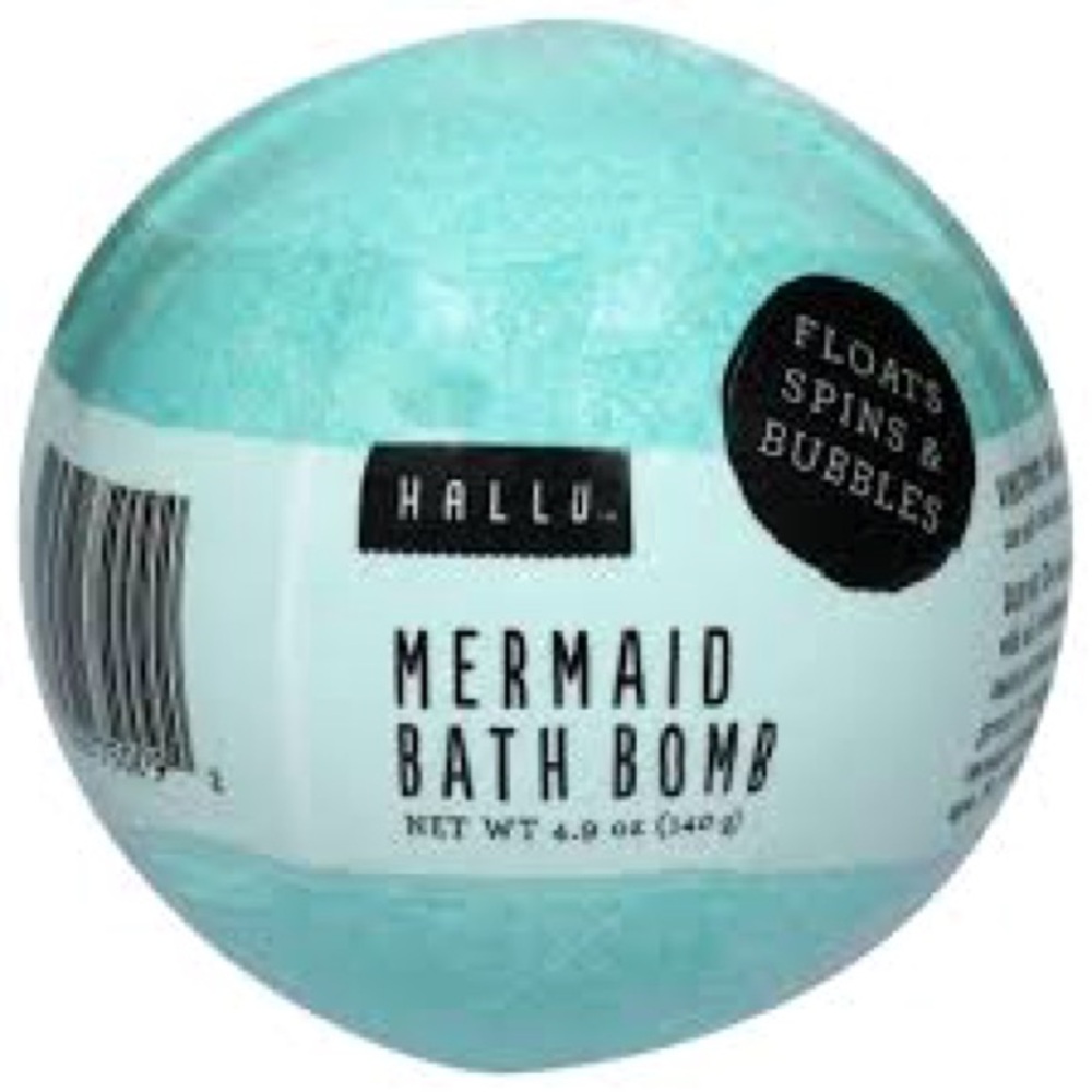 Hallu Mermaid Sea Salt Citrus Shower Bomb NWT